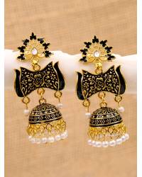 Buy Online Crunchy Fashion Earring Jewelry Gold Plated Pink Crystal Stud Earrings  Jewellery CFE1157