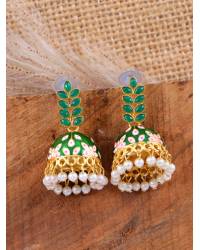 Buy Online Crunchy Fashion Earring Jewelry Crunchy Fashion Handmade Beaded Goddess Devi Durga Earrings CFE1844 Drops & Danglers CFE1844