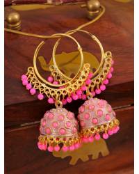 Buy Online Crunchy Fashion Earring Jewelry Embellished Gold Plated Necklace with Earrings  Jewellery CFS0290