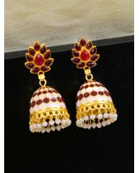 Buy Online Royal Bling Earring Jewelry Gold-plated Enamelled  Yellow Peacock Earrings RAE1492 Jewellery RAE1492