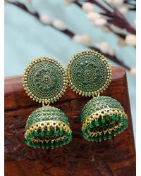Buy Online Crunchy Fashion Earring Jewelry Multicoloured Classic Chandbalis Jewellery CFE1164