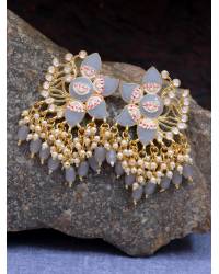 Buy Online Crunchy Fashion Earring Jewelry Multicoloured Classic Chandbalis Jewellery CFE1164