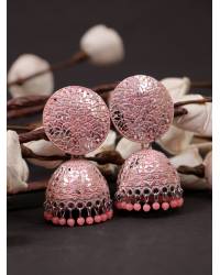 Buy Online Crunchy Fashion Earring Jewelry Gold Plated CZ Embellished Danglers Jewellery CFE0176
