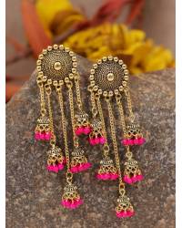 Buy Online Royal Bling Earring Jewelry Gold-plated Rajasthani Choker Set in Red Color Meena and Kundan Work Jewellery Set RAS0367 Jewellery RAS0367