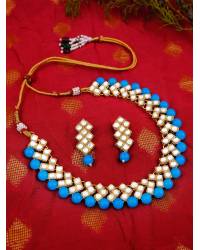 Buy Online Crunchy Fashion Earring Jewelry Stylish Maroon Drops Kundan Maang Tikka for Girls & Women Jewellery SDJTK026