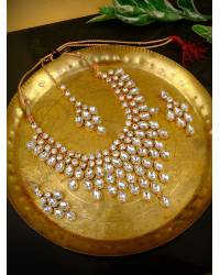 Buy Online Crunchy Fashion Earring Jewelry Hollow Droplet Pendant Set Jewellery CFS0197