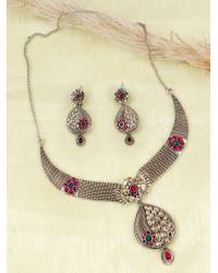 Buy Online Crunchy Fashion Earring Jewelry CFS0451 Jewellery Sets CFS0451