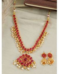 Buy Online Crunchy Fashion Earring Jewelry Traditional Gold-Plated  Yellow Kundan, Jaipur handpainted Meenakari Jhumka Earrings RAE1530 Jewellery RAE1530