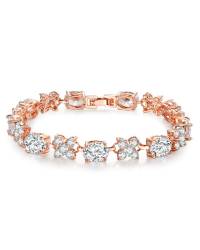 Buy Online Royal Bling Earring Jewelry AD Hearts Pendant Set Jewellery CFS0061