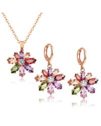 Buy Online  Earring Jewelry Vibrant Swiss Zircon Rich Earrings Jewellery SEE0004